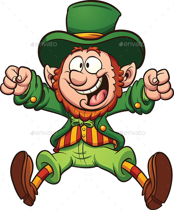Cartoon Leprechaun by memoangeles | GraphicRiver
